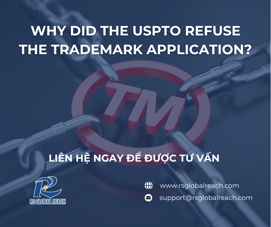 ĐƠN ĐĂNG KÝ TRADEMARK BỊ TỪ CHỐI